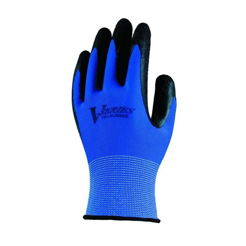 おたふく手袋 2111006 天然ゴム背抜き手袋 M ブラック A-35 1個(ご注文単位1個)【直送品】