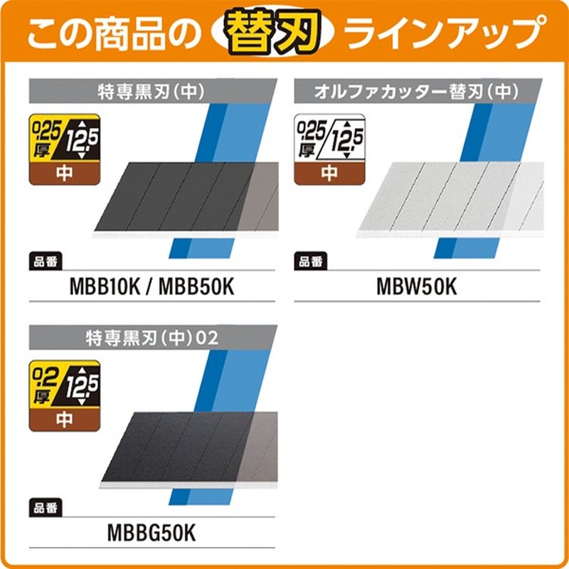 オルファ 415086 145B 特専M型 1個(ご注文単位1個)【直送品】