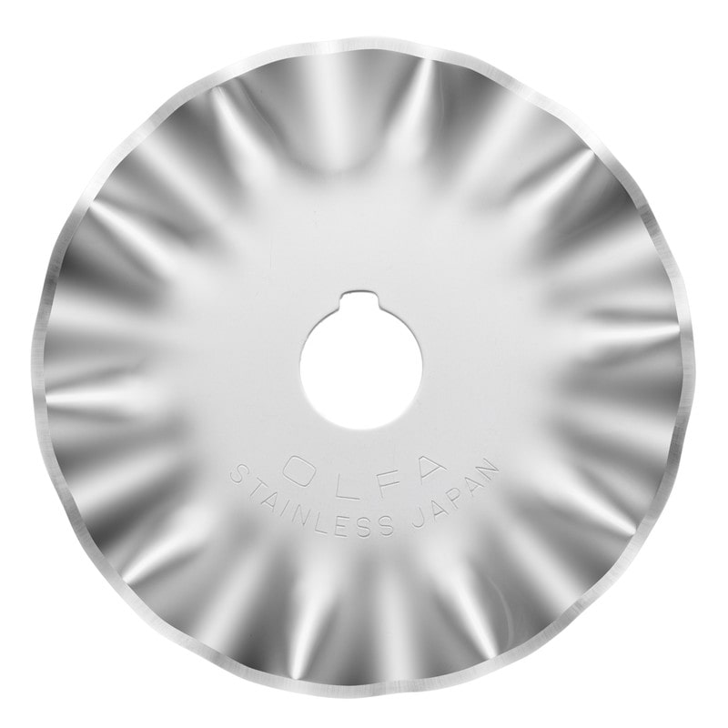 オルファ 415597 RB45W 45ミリウェーブ刃 1枚入 1個（ご注文単位1個）【直送品】