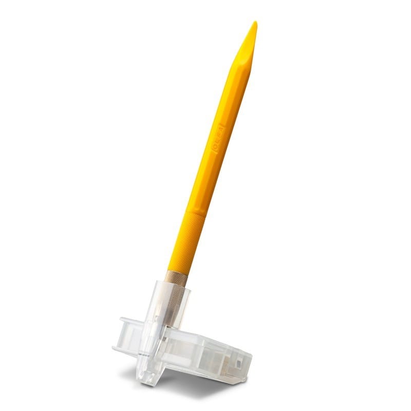 オルファ 415164 216BY デザイナーズナイフ イエロー 1個(ご注文単位1個)【直送品】