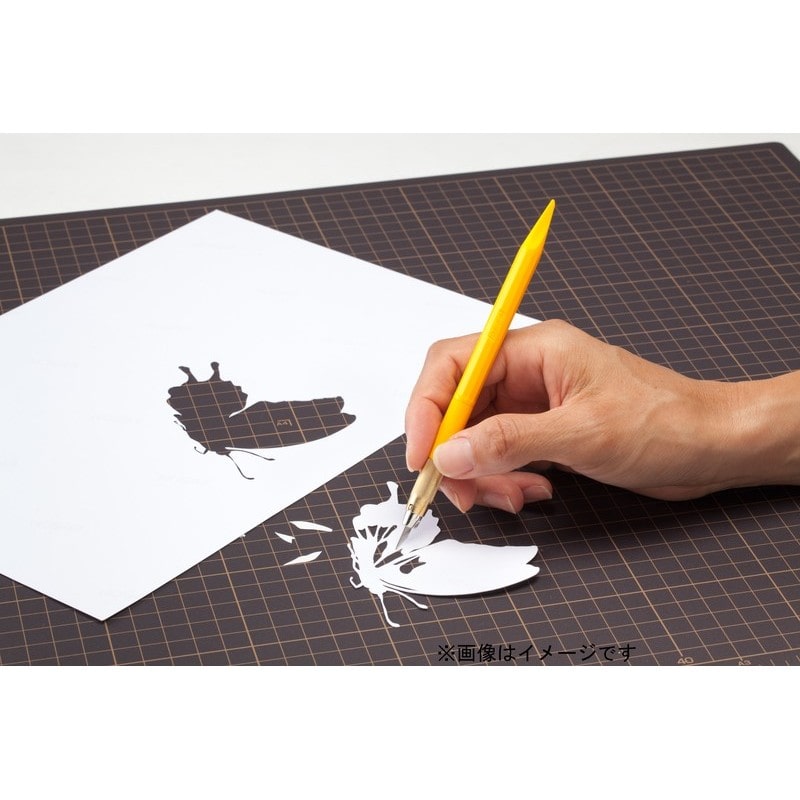 オルファ 415164 216BY デザイナーズナイフ イエロー 1個(ご注文単位1個)【直送品】