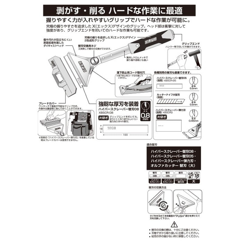 オルファ 415136 221B ハイパースクレーパー 300 1個(ご注文単位1個)【直送品】