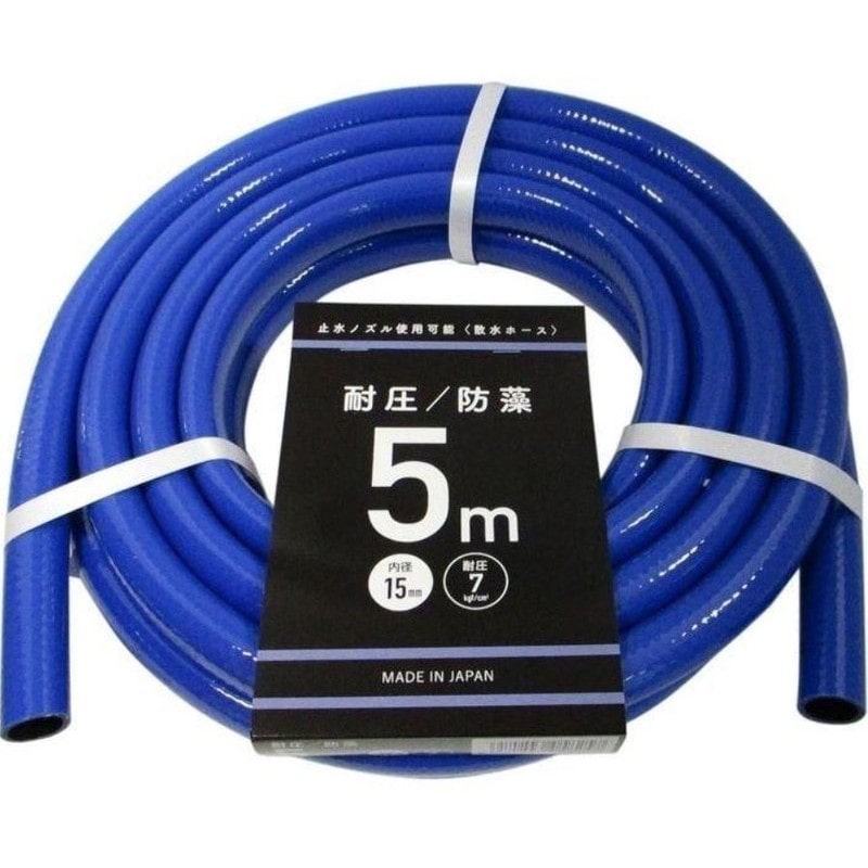 カクイチ 907490 耐圧防藻散水ホース 15mm×5m カット 1個（ご注文単位1個）【直送品】