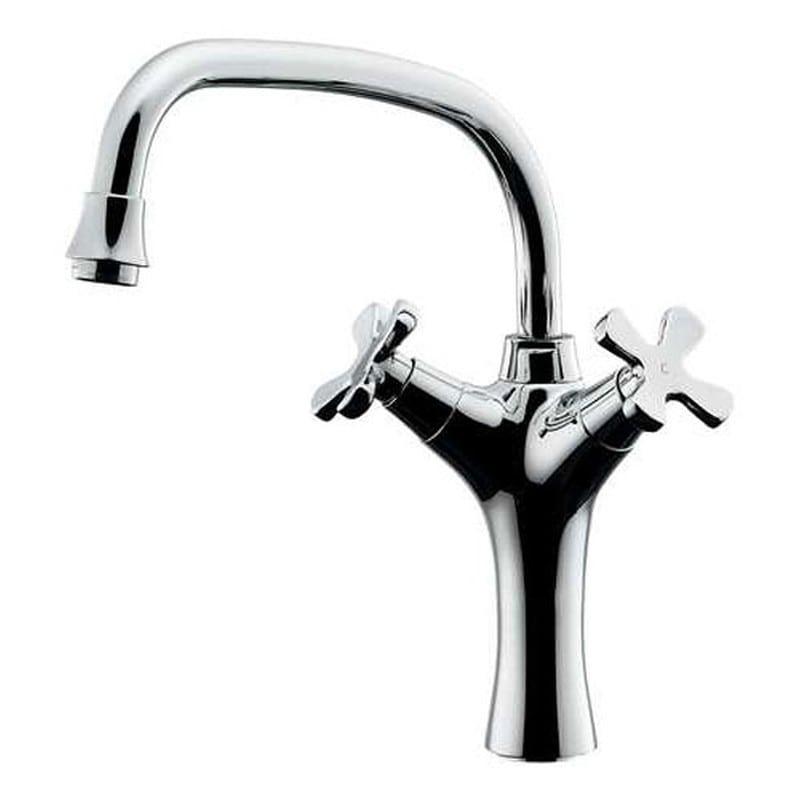 カクダイ 2220203 2ハンドル混合栓 #150-420 1個（ご注文単位1個）【直送品】