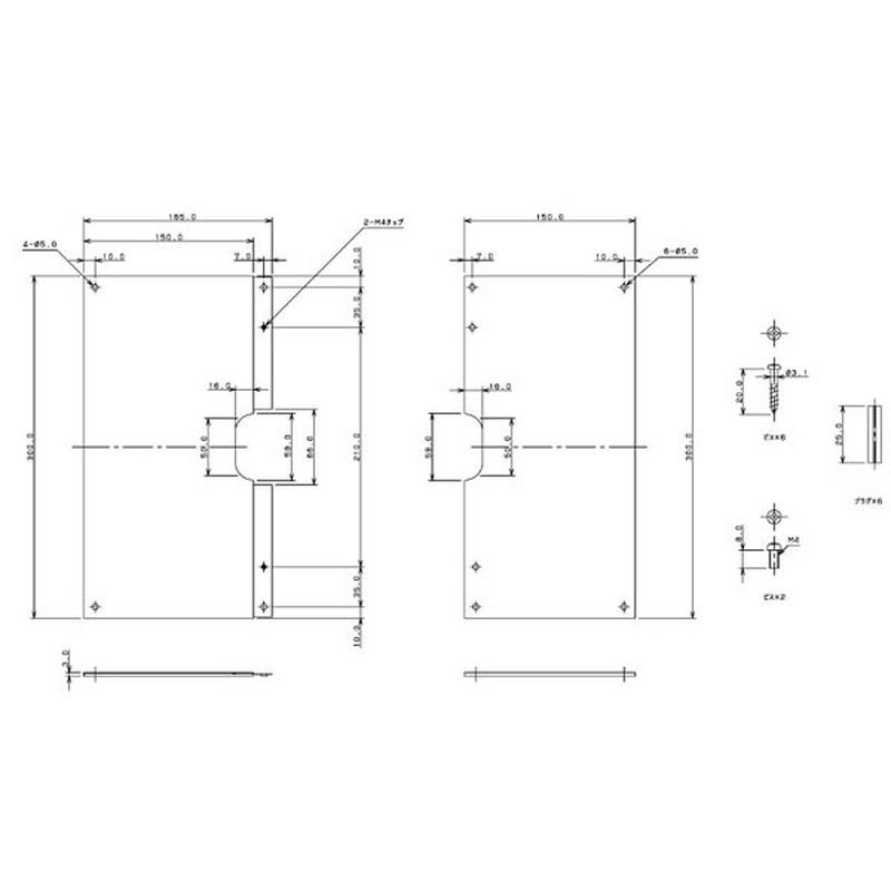 カクダイ 2221120 金具化粧カバー #0485-300X300 1個(ご注文単位1個)【直送品】