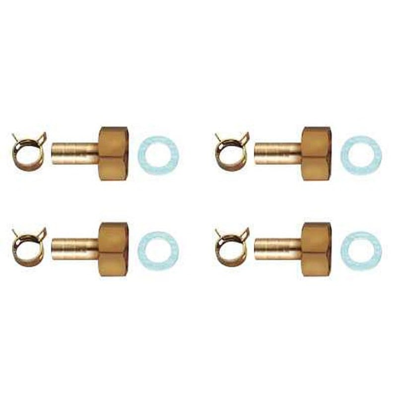 カクダイ 2221280 ペア耐熱管部品セット 10A #416-410 1個（ご注文単位1個）【直送品】