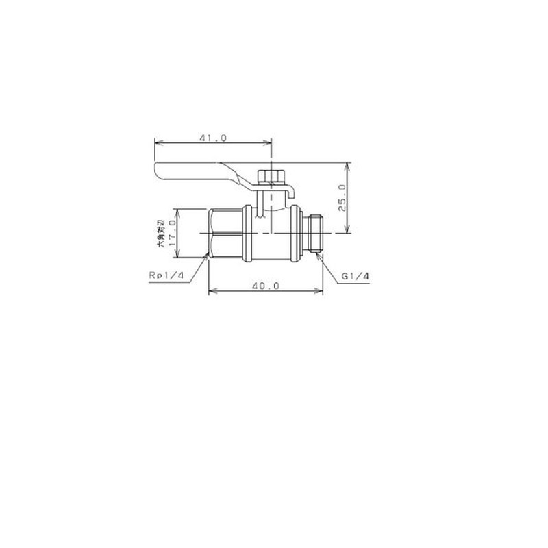 カクダイ 2222608 ボールコック #576-231 1個(ご注文単位1個)【直送品】