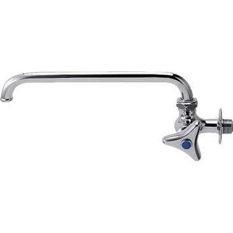 カクダイ 2225424 横形自在水栓 #7077-13X300 1個（ご注文単位1個）【直送品】