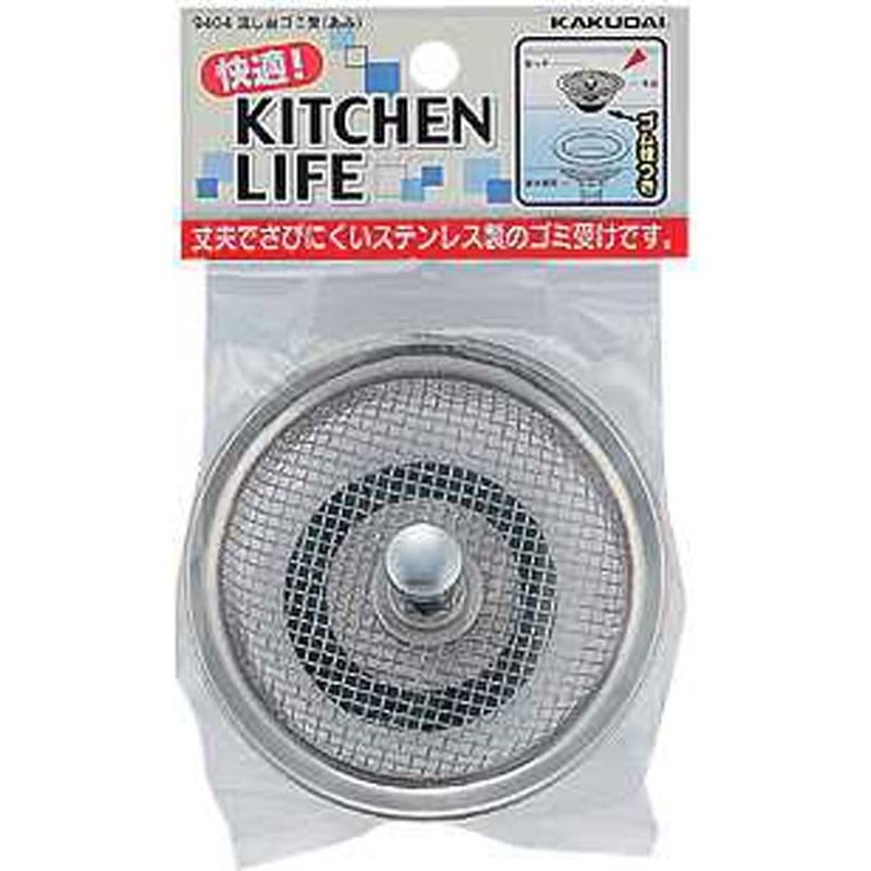 カクダイ 2226398 カクダイ 9404 流し台ゴミ受あみ #9404 1個(ご注文単位1個)【直送品】
