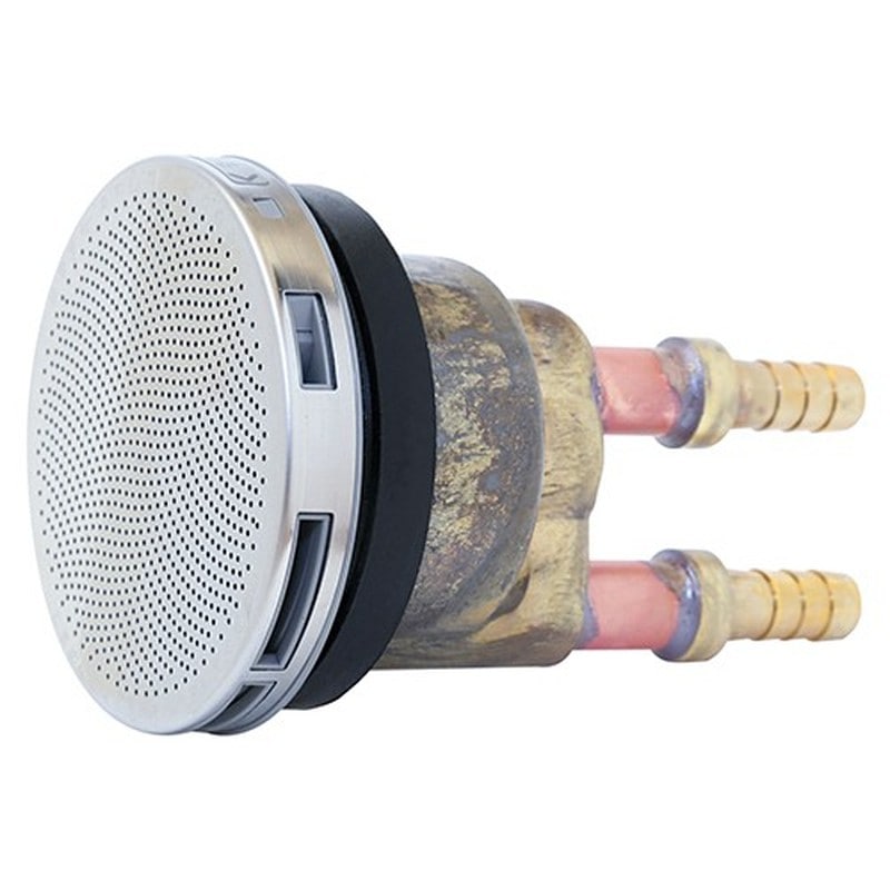 カクダイ 2228596 一口循環金具ペアホース用10A #415-022 1個（ご注文単位1個）【直送品】