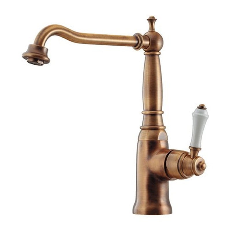 カクダイ 2231386 シングルレバー混合栓ブラス #117-130-AB 1個（ご注文単位1個）【直送品】