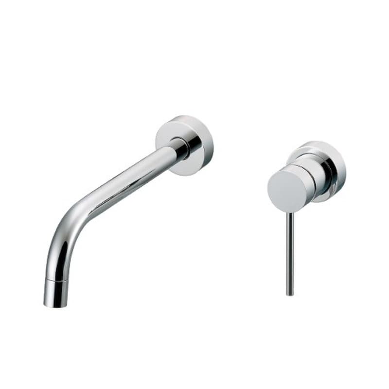 カクダイ 2231619 壁付シングルレバー混合栓 #193-001 1個（ご注文単位1個）【直送品】