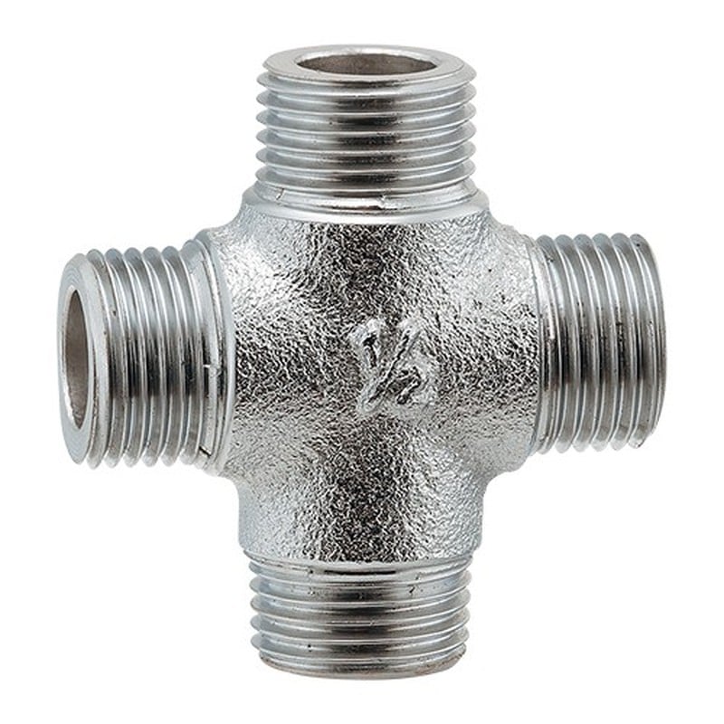 カクダイ 2232879 クロス継手 #617-312-13 1個（ご注文単位1個）【直送品】