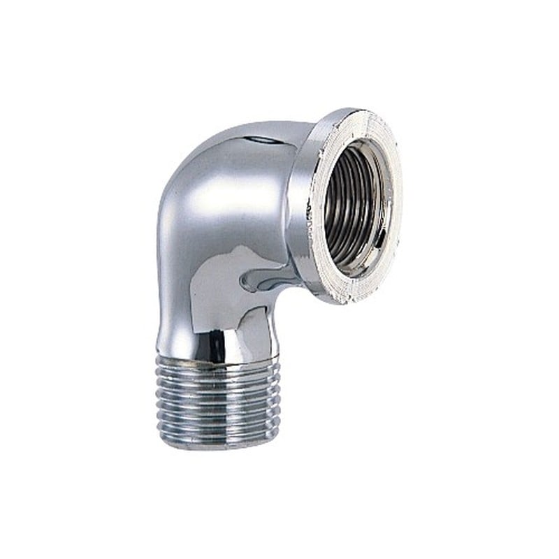 カクダイ 2234841 612-401-13 ストリートエルボ クローム #612-401-13 1個（ご注文単位1個）【直送品】