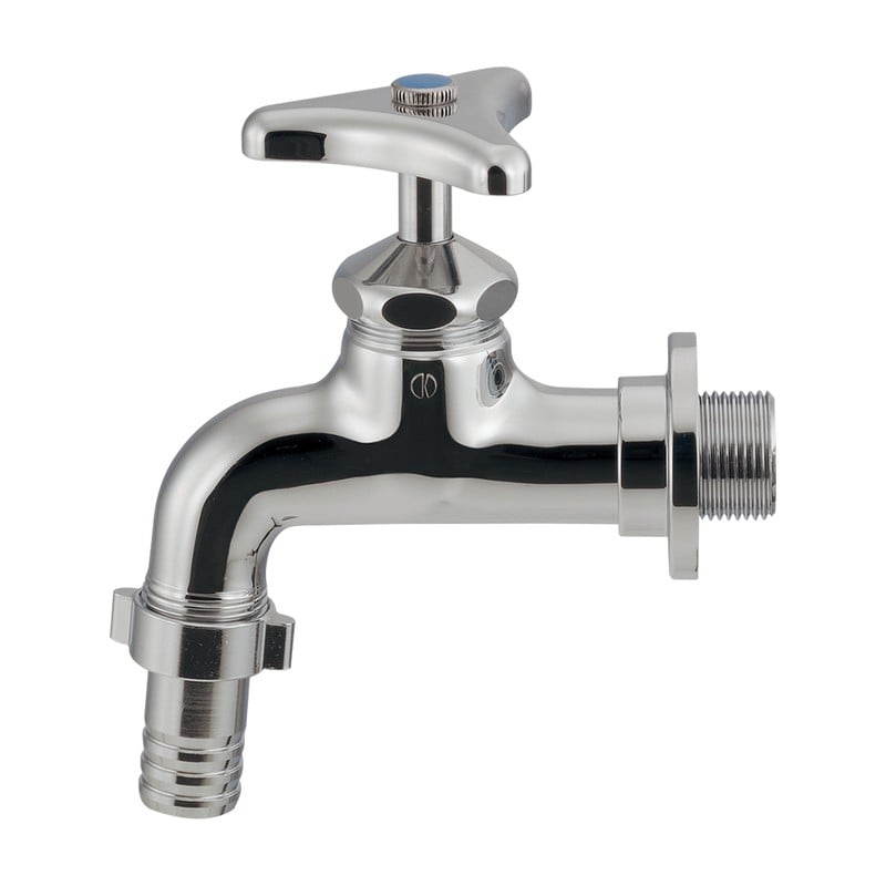 カクダイ 2235491 カップリング付き横水栓 #703-003-20 1個(ご注文単位1個)【直送品】