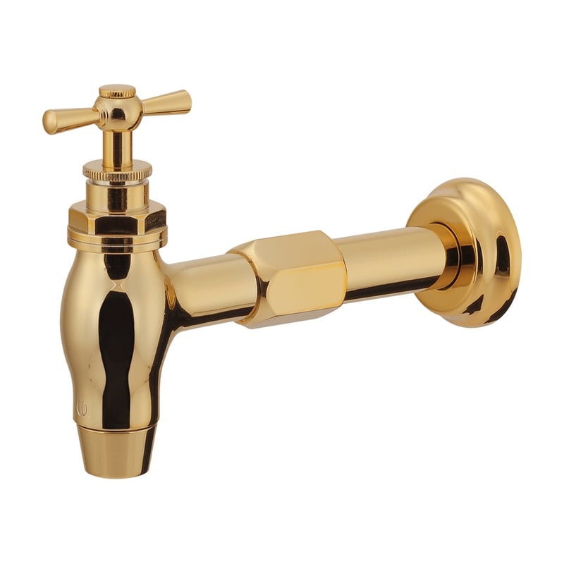 カクダイ 2235655 胴長横水栓 ATG #702-008-AG 1個(ご注文単位1個)【直送品】