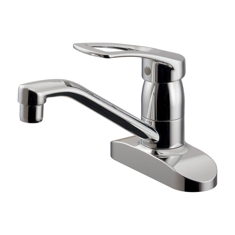 カクダイ 2235715 カクダイ 116-112 シングルレバー混合栓 #116-112 1個(ご注文単位1個)【直送品】