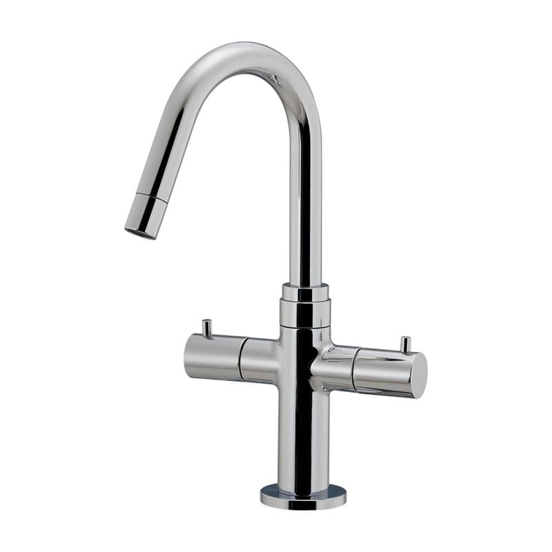 カクダイ 2236016 2ハンドル混合栓 150-466 1個（ご注文単位1個）【直送品】