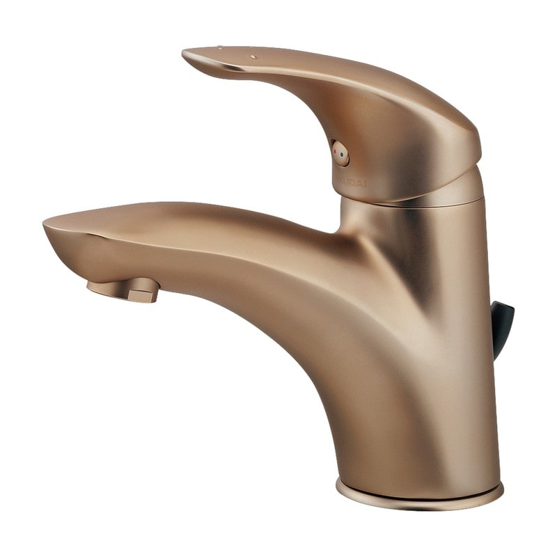 カクダイ 2236043 シングルレバー混合栓 シャンパンゴールド 183-008-GB 1個（ご注文単位1個）【直送品】