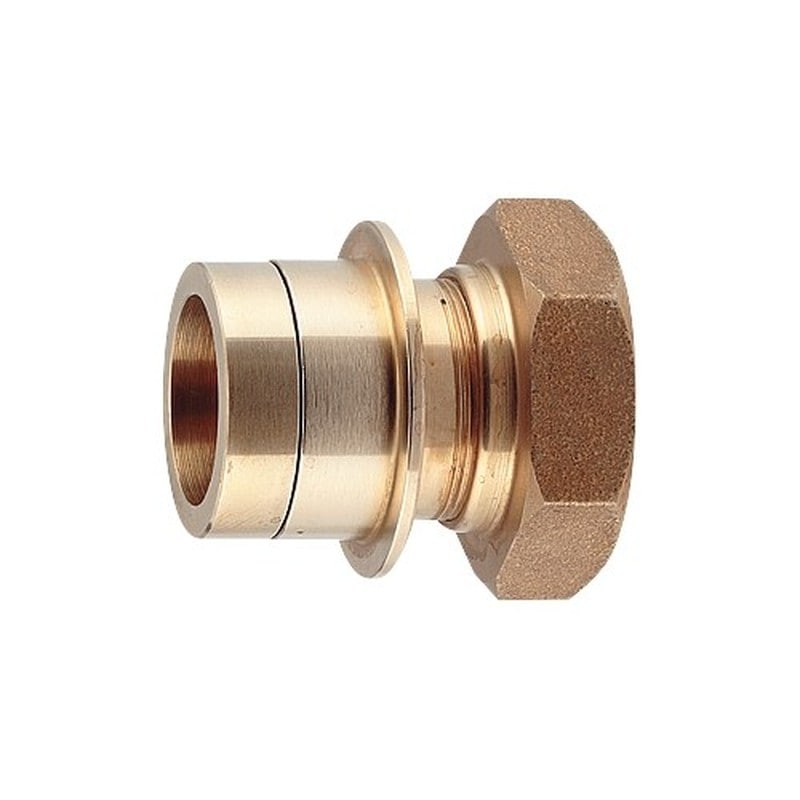 カクダイ 2236241 内ネジ・マチノオス接手 517-001-25X20 1個（ご注文単位1個）【直送品】