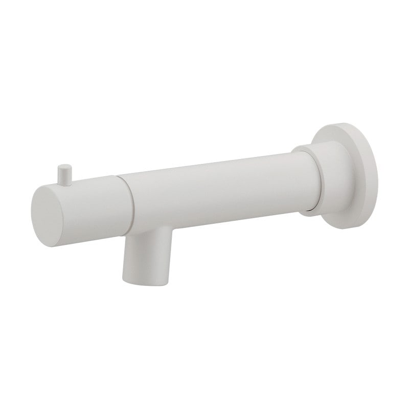 カクダイ 2236428 横水栓 マットホワイト 702-065-MW 1個（ご注文単位1個）【直送品】