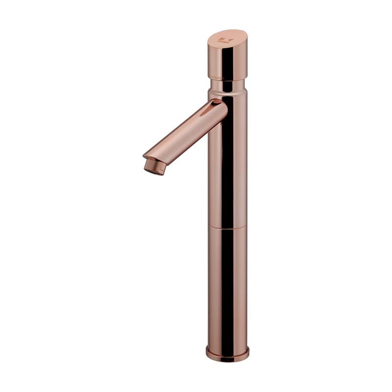 カクダイ 2236524 自閉立水栓 ミドル カッパーブラウン 716-313-BR 1個（ご注文単位1個）【直送品】