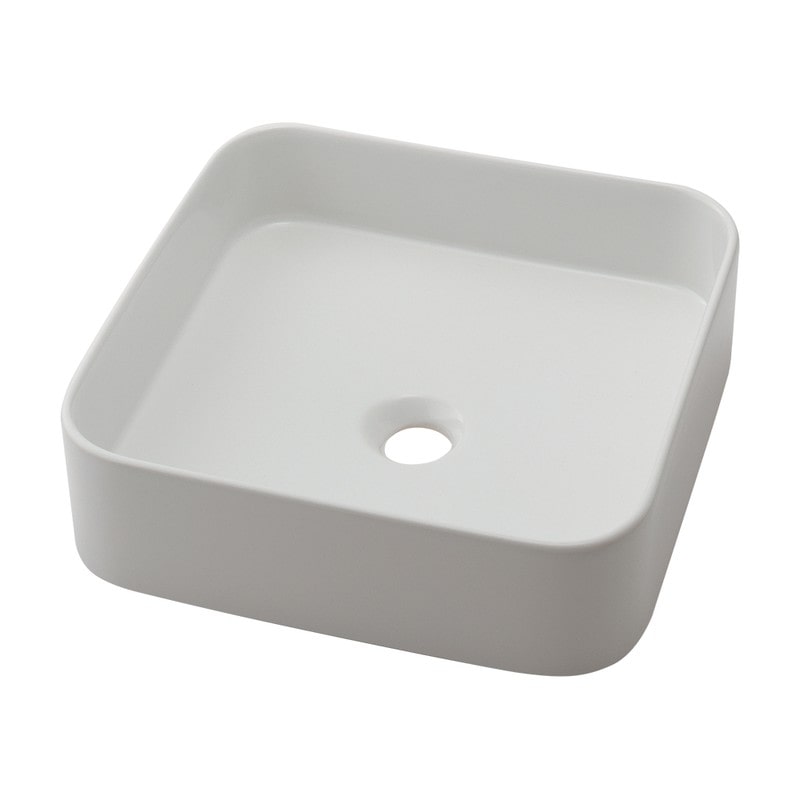 カクダイ 2236847 角型洗面器 #LY-493238 1個(ご注文単位1個)【直送品】