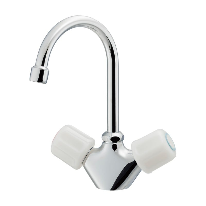 カクダイ 2236896 2ハンドル混合栓 150-467 1個(ご注文単位1個)【直送品】