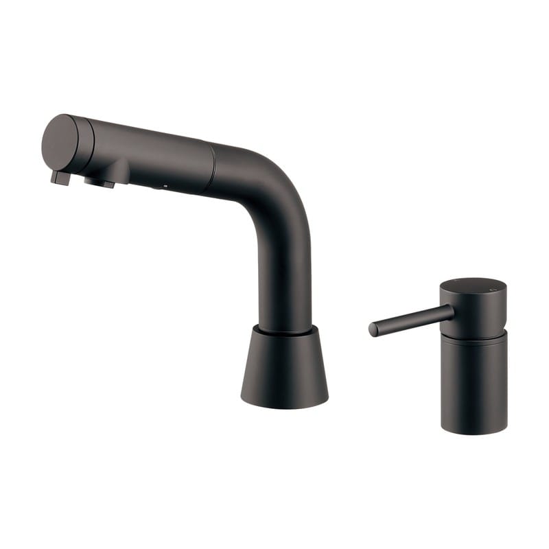 カクダイ 2237146 185007MD台付シングルレバ引混合栓MD 185-007-MD 1個（ご注文単位1個）【直送品】