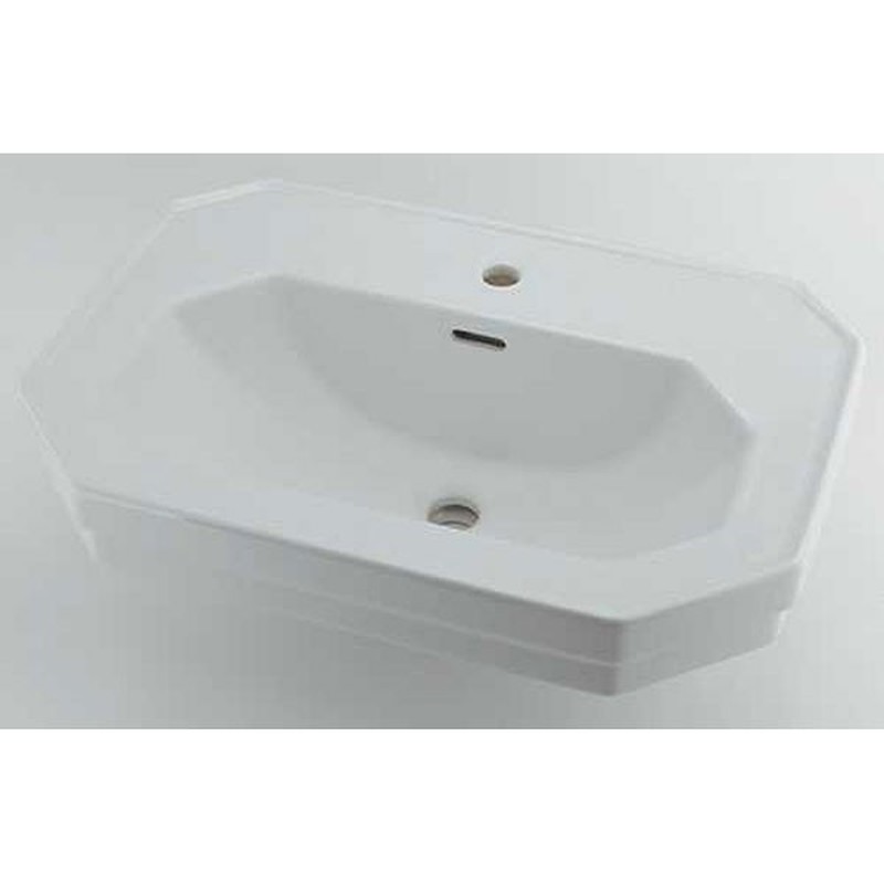 カクダイ 2230160 DU-0438700000 壁掛洗面器 1ホール 1個（ご注文単位1個）【直送品】