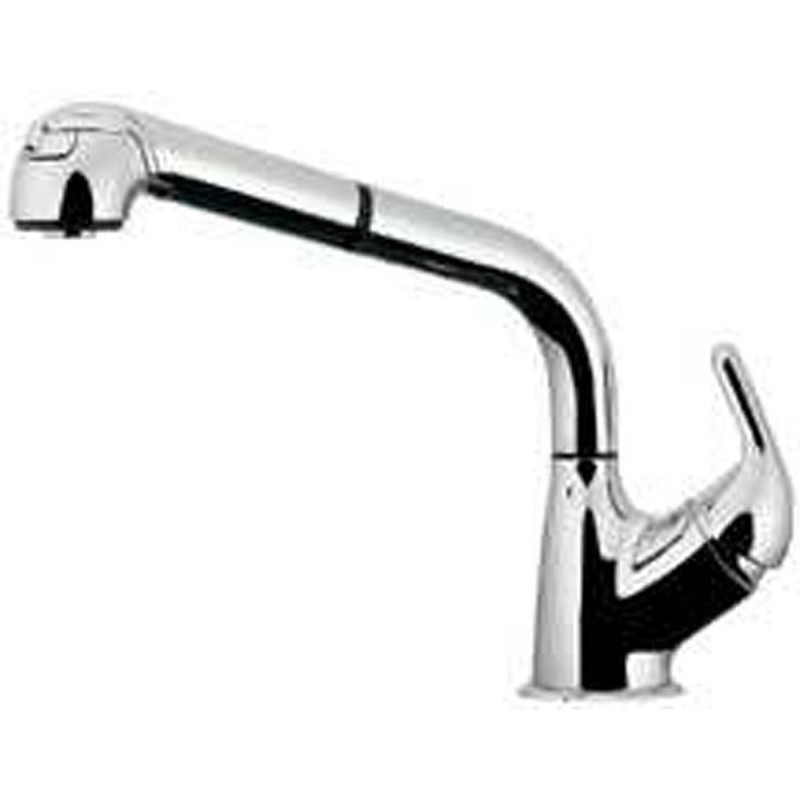 カクダイ 2220134 シングルレバー引出混合栓 #118-039 1個（ご注文単位1個）【直送品】