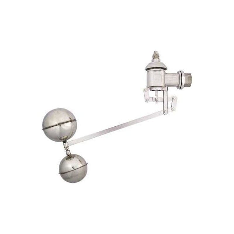 カクダイ 2224268 6608-50 複式ステンレスボールタップ #6608-50 1個（ご注文単位1個）【直送品】