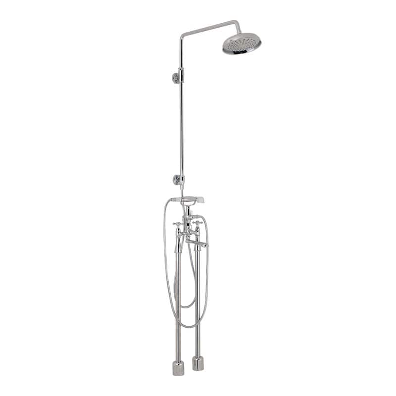 カクダイ 2235454 オーバーヘッドシャワー混合栓 L #152-313 1個（ご注文単位1個）【直送品】