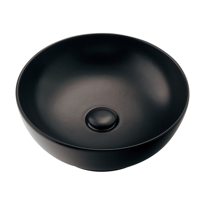 カクダイ 2234628 角型手洗器マットブラック LY-493233-D 1個（ご注文単位1個）【直送品】