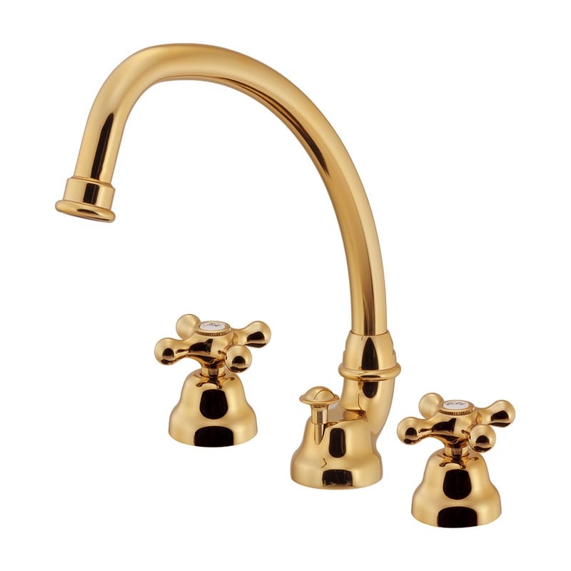 カクダイ 2235576 2ハンドル混合栓 ATG #153-032-AG 1個（ご注文単位1個）【直送品】