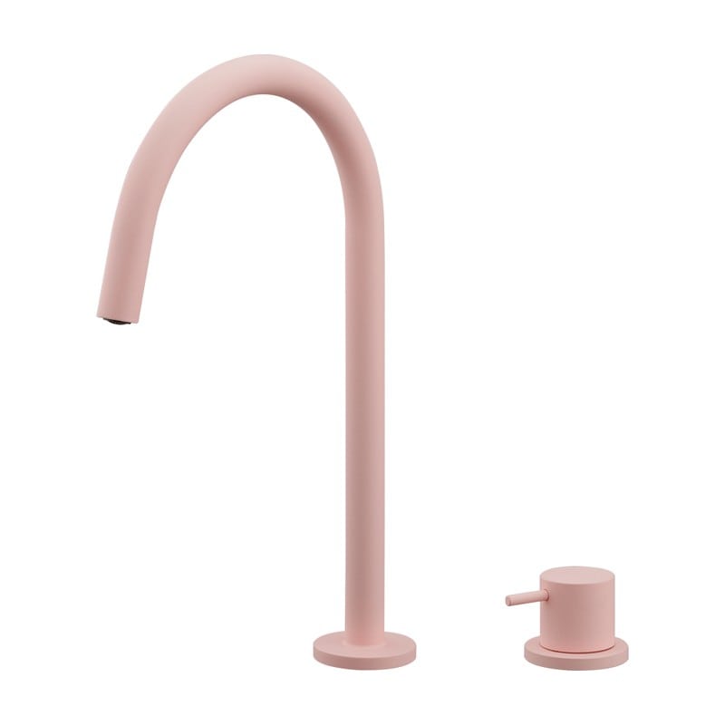 カクダイ 2236539 台付水栓 フロストピーチ 716-400-P 1個（ご注文単位1個）【直送品】