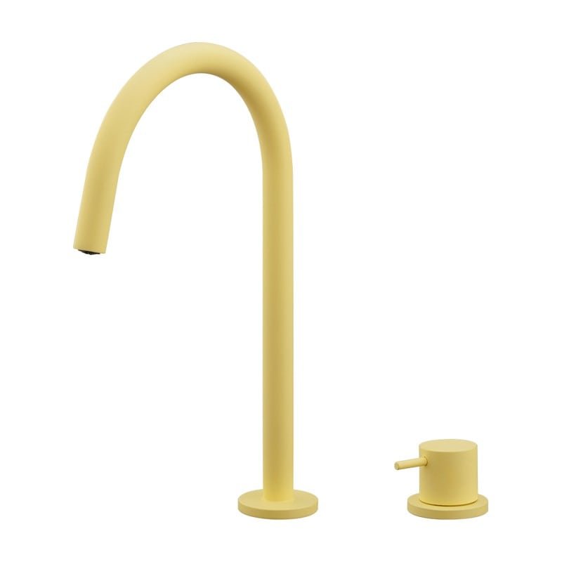 カクダイ 2236540 台付水栓 フロストレモン 716-400-Y 1個（ご注文単位1個）【直送品】