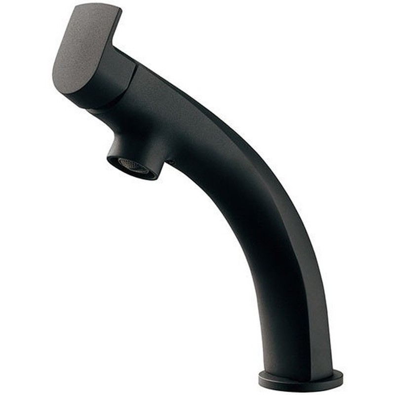 カクダイ 2231471 シングルレバー混合栓 黒 #183-152-D 1個(ご注文単位1個)【直送品】