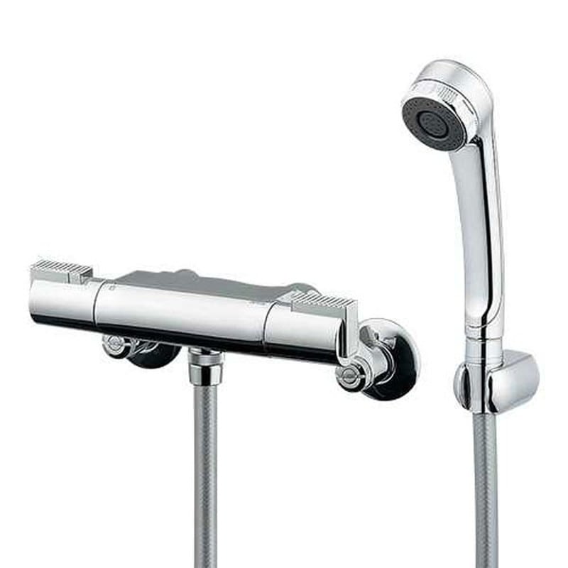 カクダイ 2220281 サーモスタットシャワ専用混合栓 #173-224 1個（ご注文単位1個）【直送品】