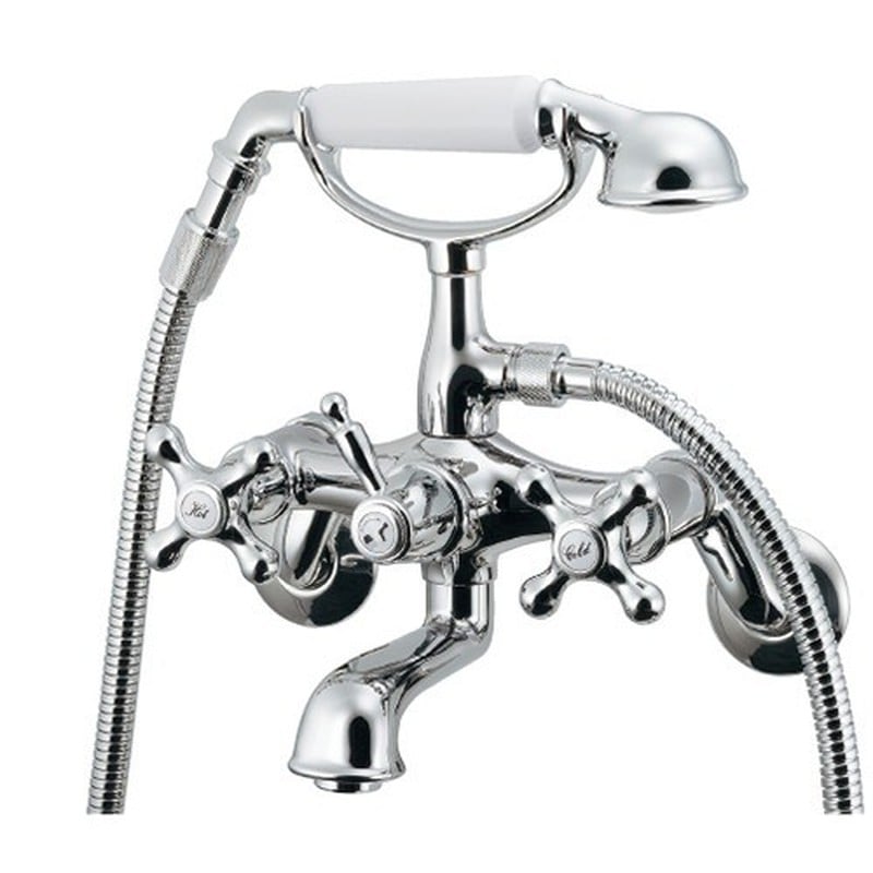 カクダイ 2230719 2ハンドルシャワー混合栓 #133-507 1個（ご注文単位1個）【直送品】