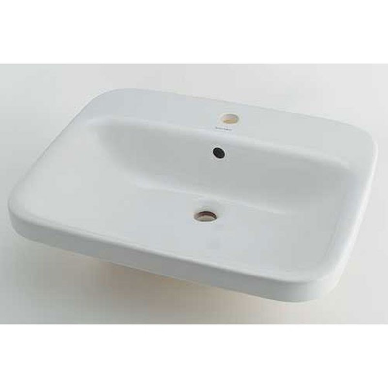 カクダイ 2230158 カクダイ DU-0374620000 角型洗面器 1個（ご注文単位1個）【直送品】