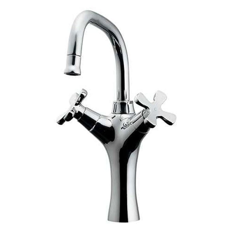 カクダイ 2220199 2ハンドル混合栓/トール #150-416 1個（ご注文単位1個）【直送品】