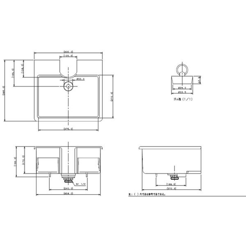 カクダイ 2223542 水栓柱パン円柱用 #624-901 1個（ご注文単位1個）【直送品】