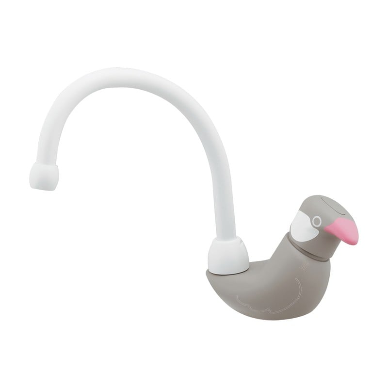 カクダイ 2237071 文鳥のピーチク 111-001-MGY 1個（ご注文単位1個）【直送品】