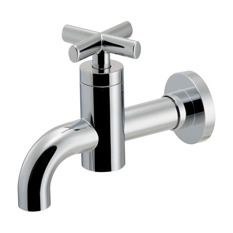 カクダイ 2237502 横水栓 702-210-CH 1個（ご注文単位1個）【直送品】