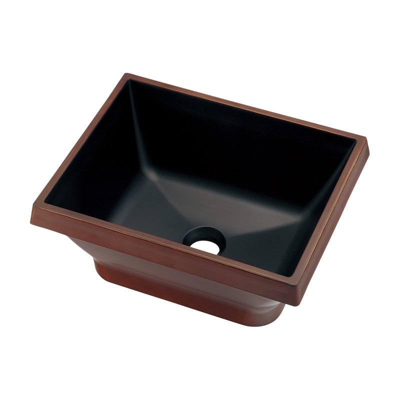 カクダイ 2236196 角型手洗器 カカオ 493-265-DD 1個（ご注文単位1個）【直送品】