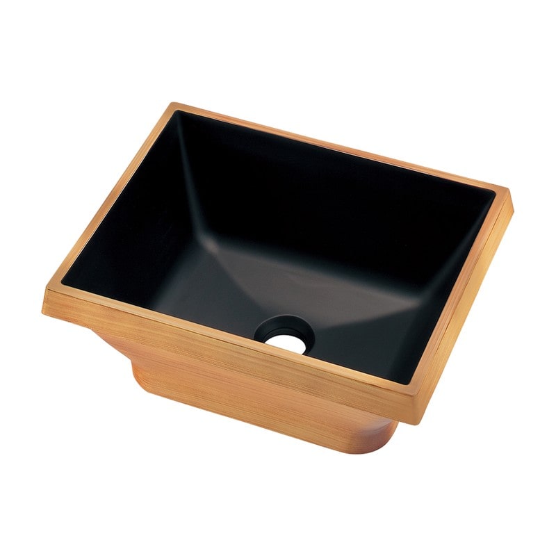 カクダイ 2236198 角型手洗器 アーモンド 493-265-LD 1個（ご注文単位1個）【直送品】