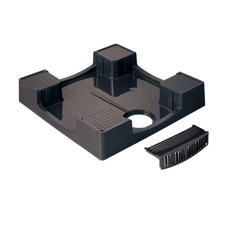 カクダイ 2237166 洗濯機防水パン チャコール 426-418-GY 1個（ご注文単位1個）【直送品】