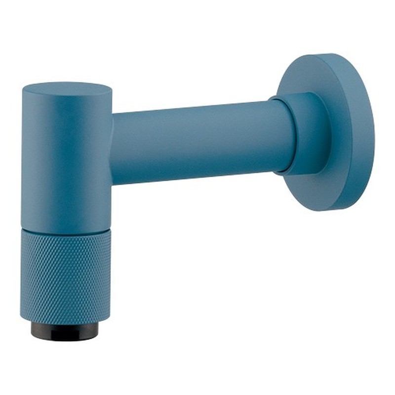 カクダイ 2237484 横水栓マットブルー 702-080A-MB 1個（ご注文単位1個）【直送品】