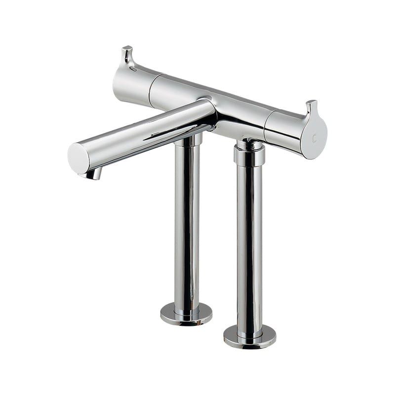 カクダイ 2234721 2ハンドル混合栓 #151-207 1個（ご注文単位1個）【直送品】